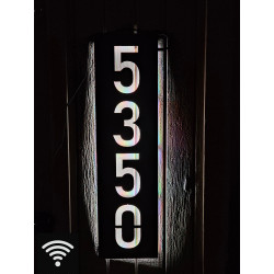 4 Digit Address Sign
