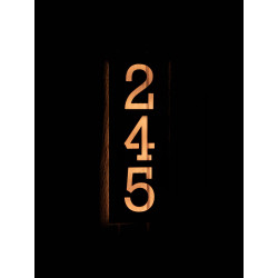 3 Digit Address Sign