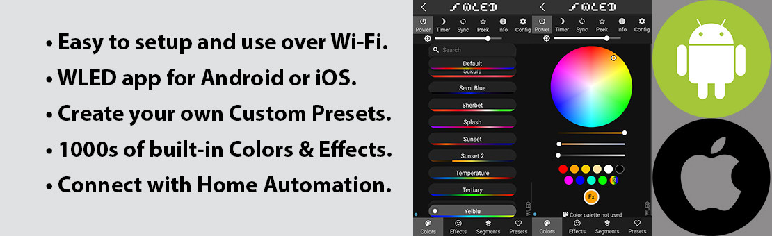 Smart LED Address Signs App Slider